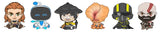 PlayStation Bobble Hero Bobble-Head 6 cm Blind Box Display (12)