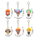 One Piece Pocket Hero Keychain Series 2 Display (12)
