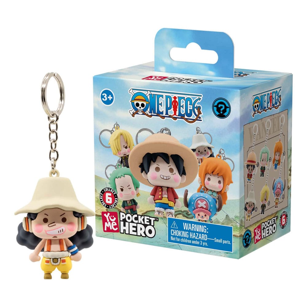 One Piece Pocket Hero Keychain Series 2 Display (12)