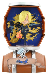 One Piece Barrel Capsule Mini Figures 9 cm Blind Box Display (6)