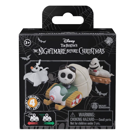Nightmare Before Christmas Zoom Hero Pullback Vehicles with Figures (Blind Box Ver.) Assortment (12)