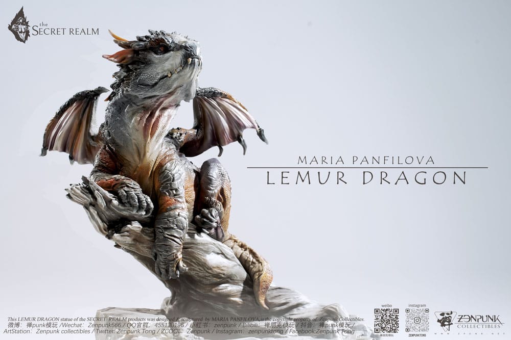 The Secret Realm Lemur Dragon 38 cm Statue