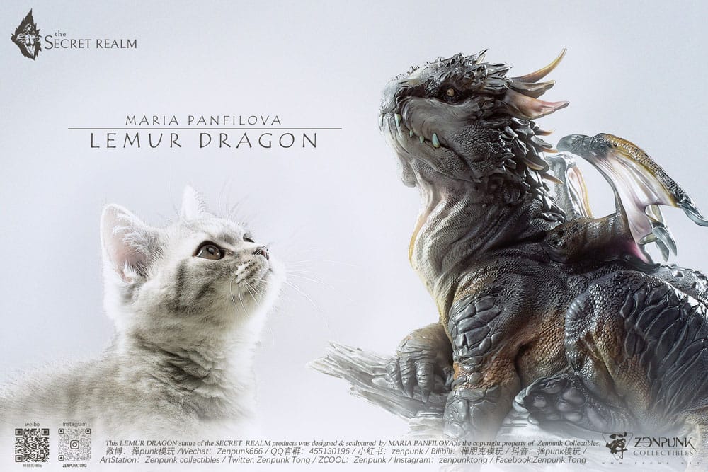 The Secret Realm Lemur Dragon 38 cm Statue