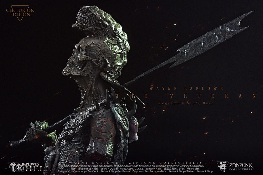 Barlowe's Hell The Veteran (Centurion Edition) 41 cm Legendary Scale Bust