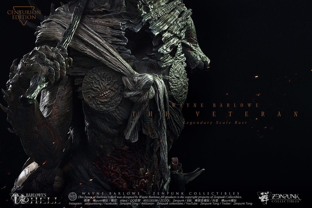 Barlowe's Hell The Veteran (Centurion Edition) 41 cm Legendary Scale Bust