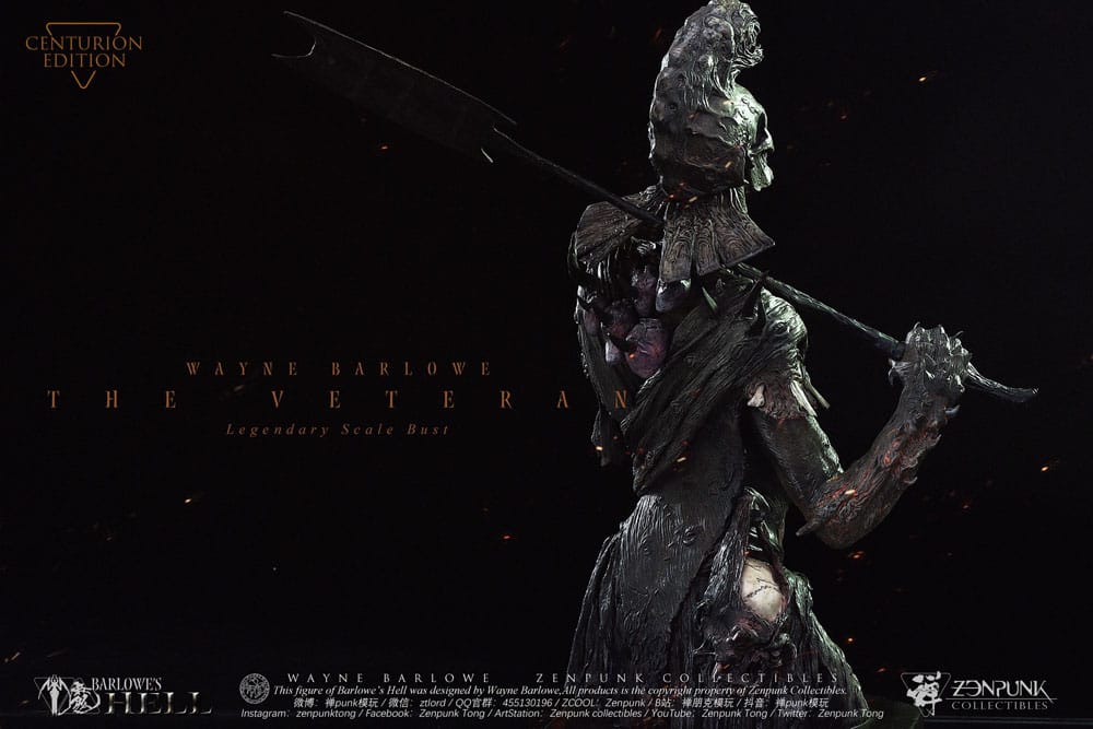 Barlowe's Hell The Veteran (Centurion Edition) 41 cm Legendary Scale Bust