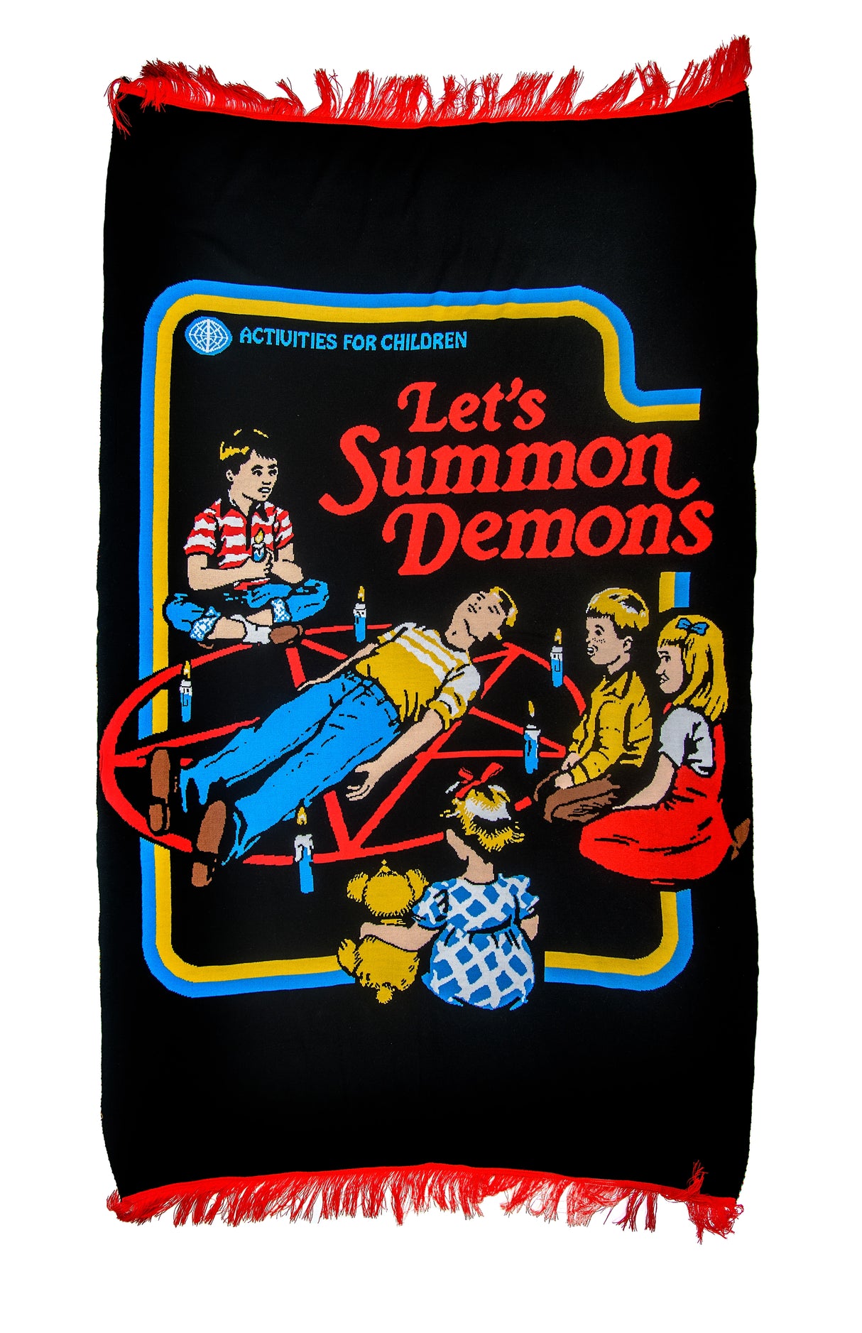 Steven Rhodes Let's Summon Demons Blanket
