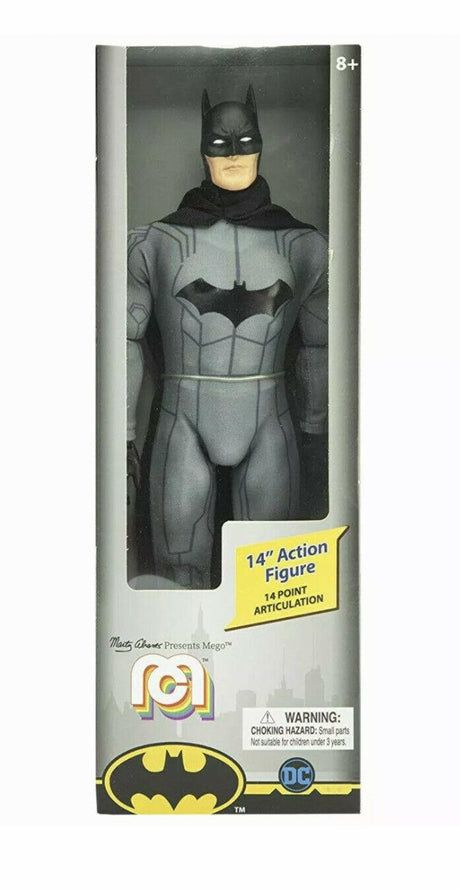 DC Comics: Retro Batman w/ Grappling Hook: 14 Inch Mego Action Figure