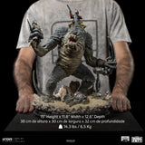 Star Wars Boba Fett And Rancor Demi 1/20 Scale Statue