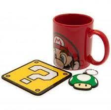 Super Mario (Mario) Mug, Coaster And Keyring Gift Set