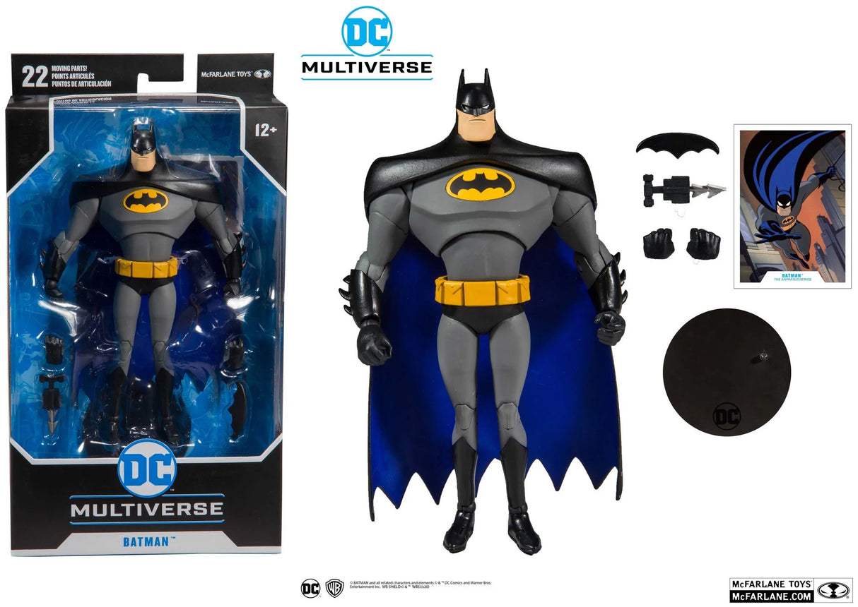 DC Comics The Animated Series Batman Wave 1 7" Scale Action Figure