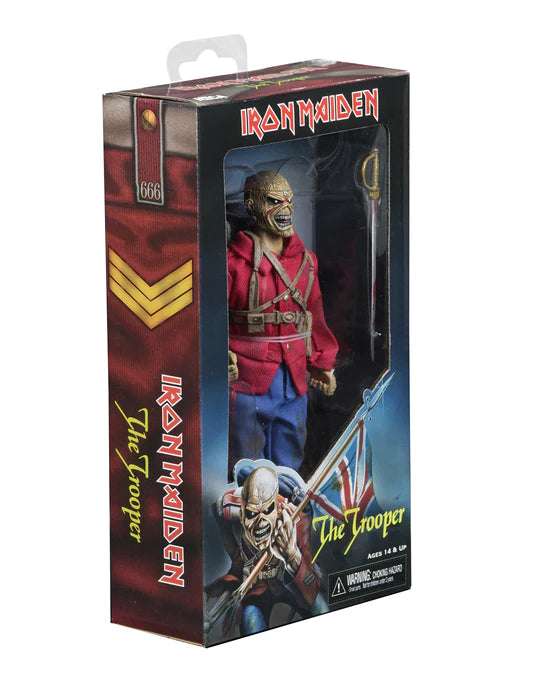 Iron Maiden Eddie “Trooper” 8 Inch Clothed Action Figure