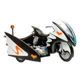DC: Batman '66: Retro Action Figure Vehicle: Batcycle With Side Car