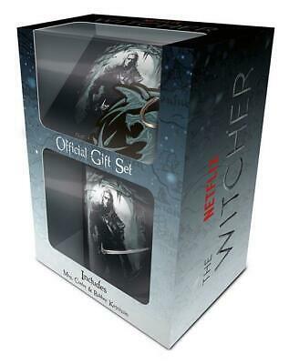 The Witcher (The Hunter) Mug Coaster And Keyring Gift Set