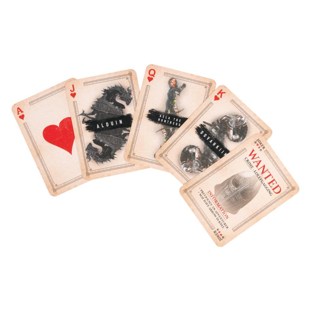 Elder Scrolls V Skyrim Playing Cards