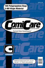 Comicare Current Size Comic Bags x 100