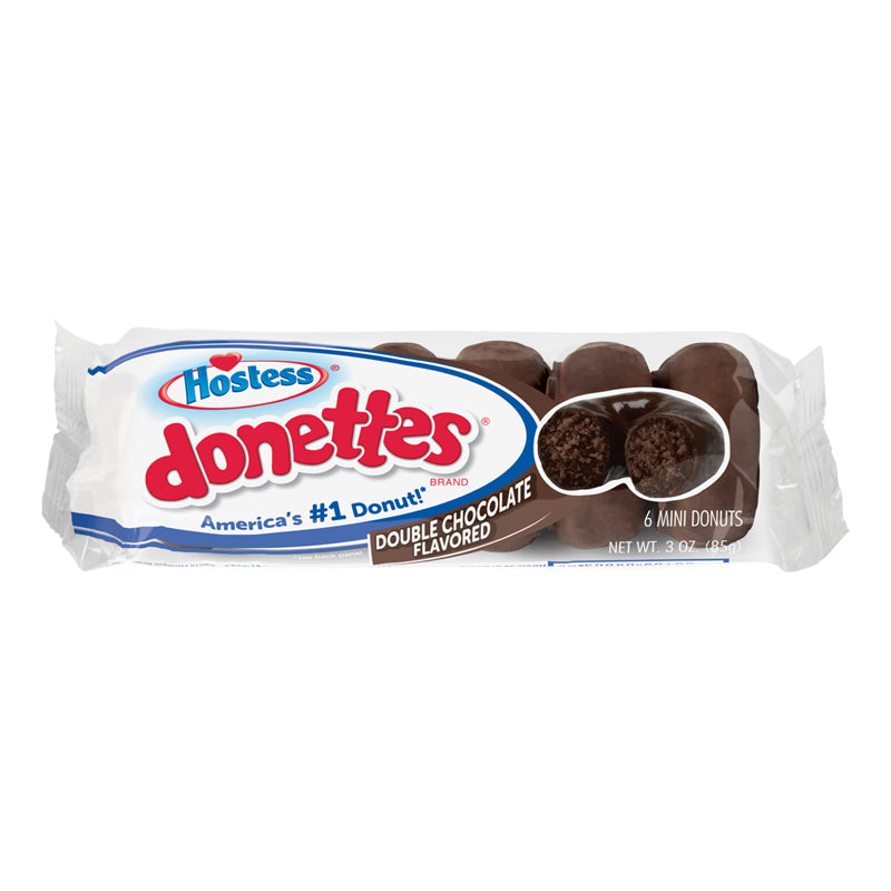 Hostess Double Chocolate Flavoured Donettes 3oz (85g)