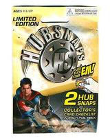 DC Comics BATMAN Vs SUPERMAN Dawn of Justice HUBSNAPS 2PK