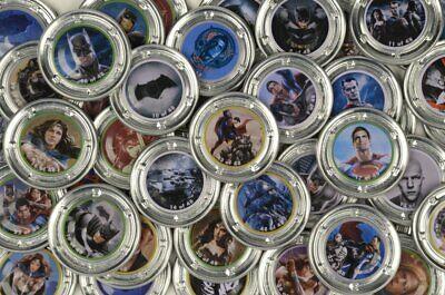 DC Comics BATMAN Vs SUPERMAN Dawn of Justice HUBSNAPS 2PK