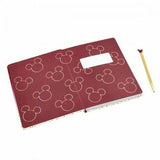 Disney Mickey Berry Glitter Notebook & Pen