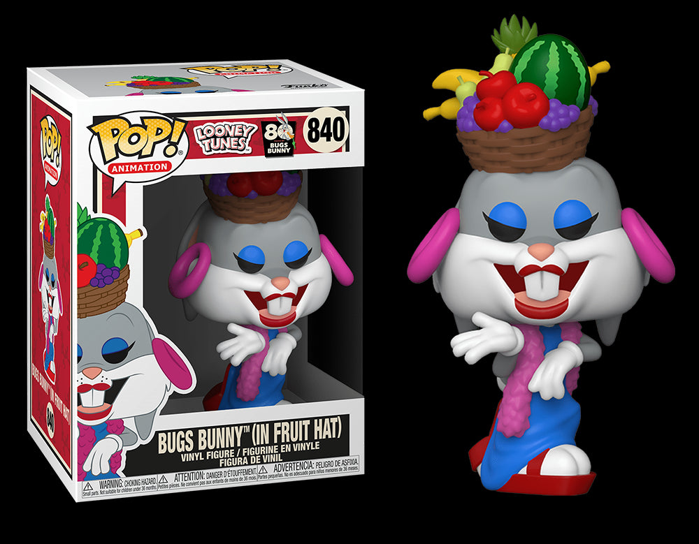 BUGS BUNNY 80TH ANNIVERSARY: BUGS IN FRUIT HAT FUNKO POP! VINYL