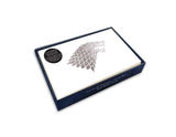 Game of Thrones Foil Note Cards 12-Pack House Sigil 89 x 132 mm