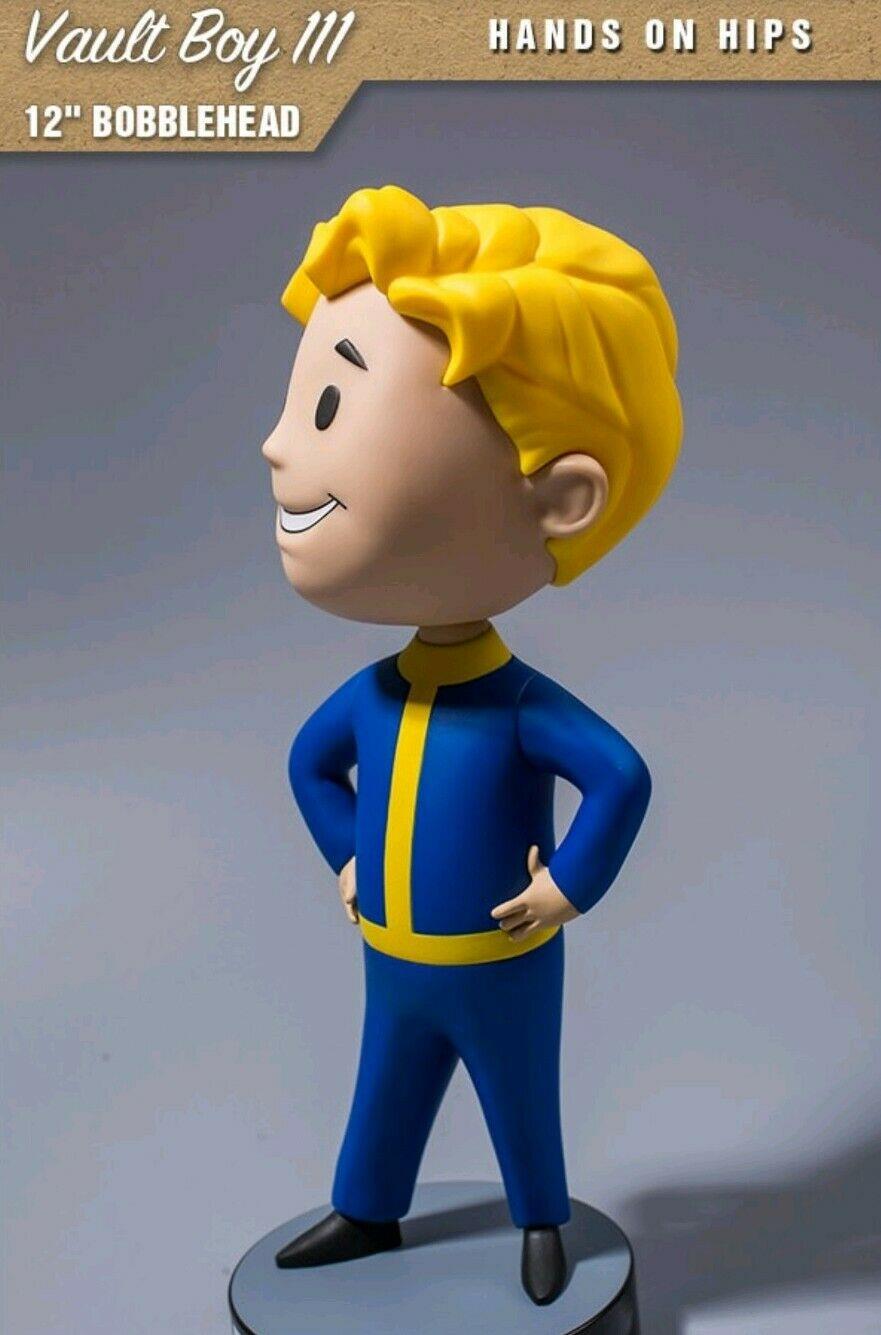 Fallout Vault Boy Bobblehead Hand On Hips 30cm