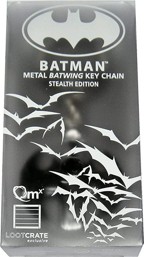 DC Comics Batman Metal Batwing Key Chain Stealth Edition