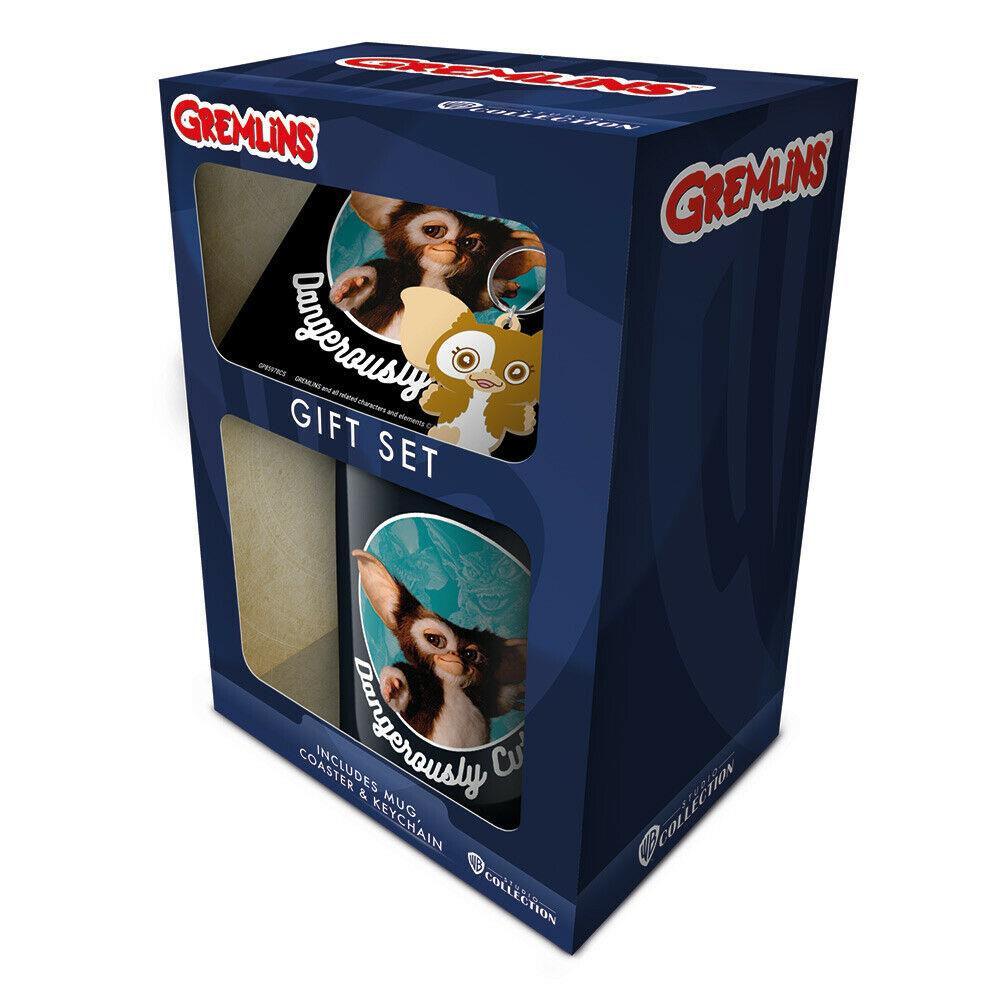 Gremlins (Dangerously Cute) Mug, Coaster And Keyring Gift Set