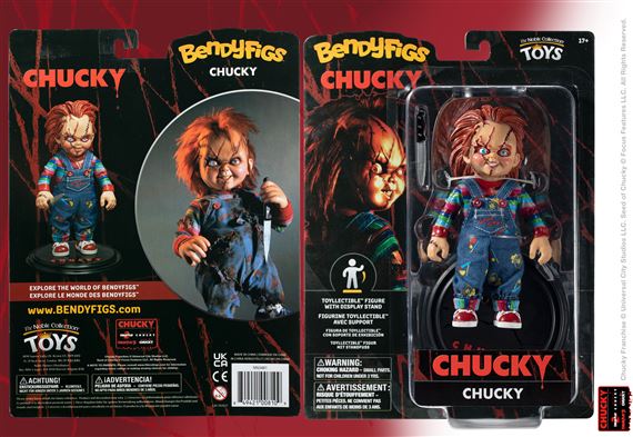 Noble Collection Chucky Bendyfig Figure