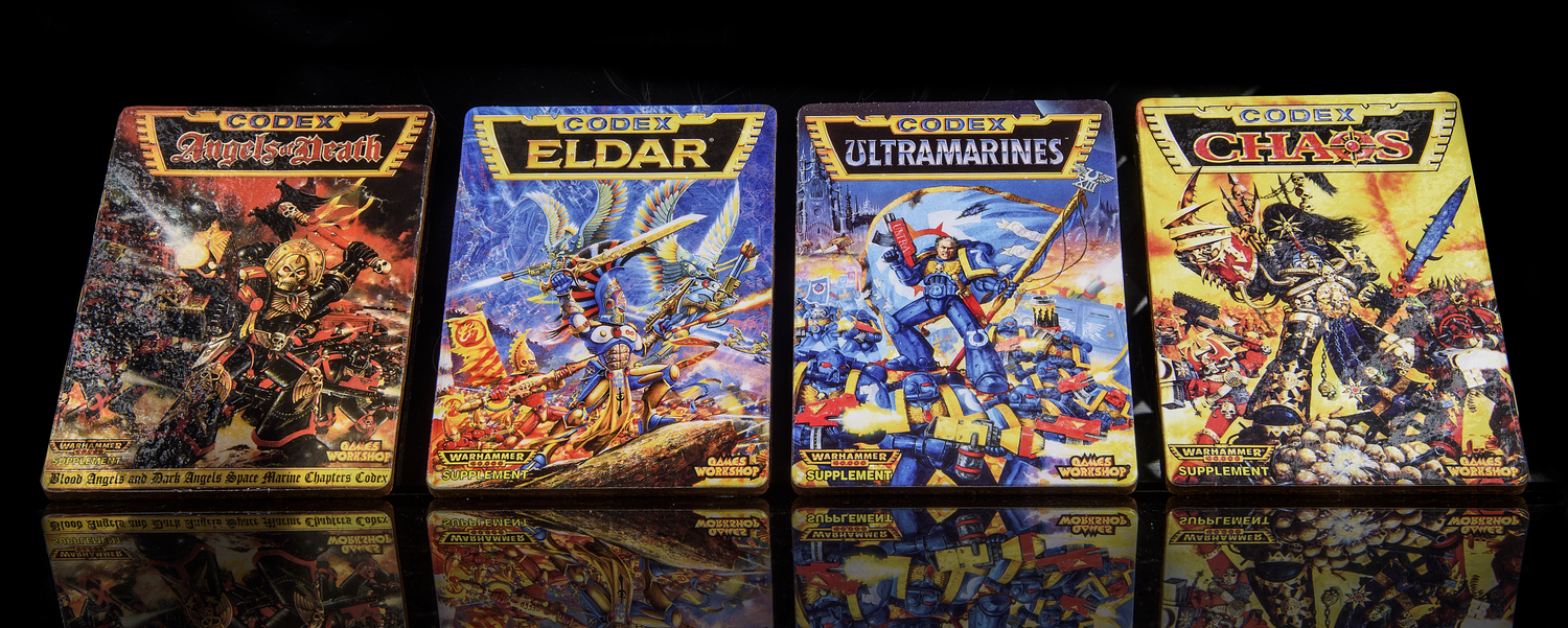 Warhammer 40,000: Second Edition Codex Coasters
