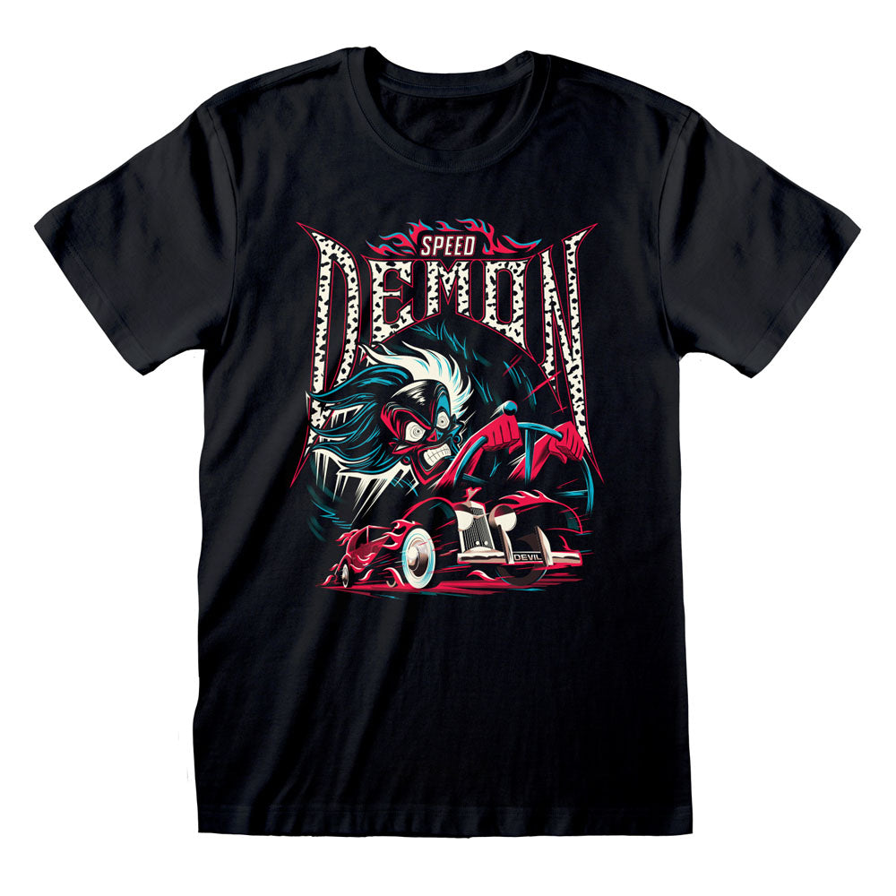 Disney 101 Dalmations Cruella Speed Demon T-Shirt