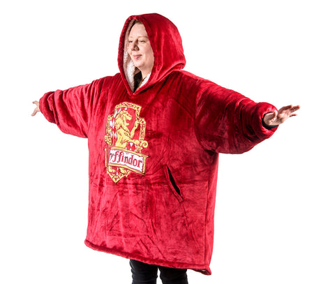 Harry Potter: Gryffindor Oversized Hoodie Blanket