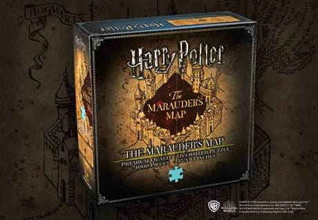 Harry Potter Noble Collection Marauders Map 1000pc Jigsaw Puzzle