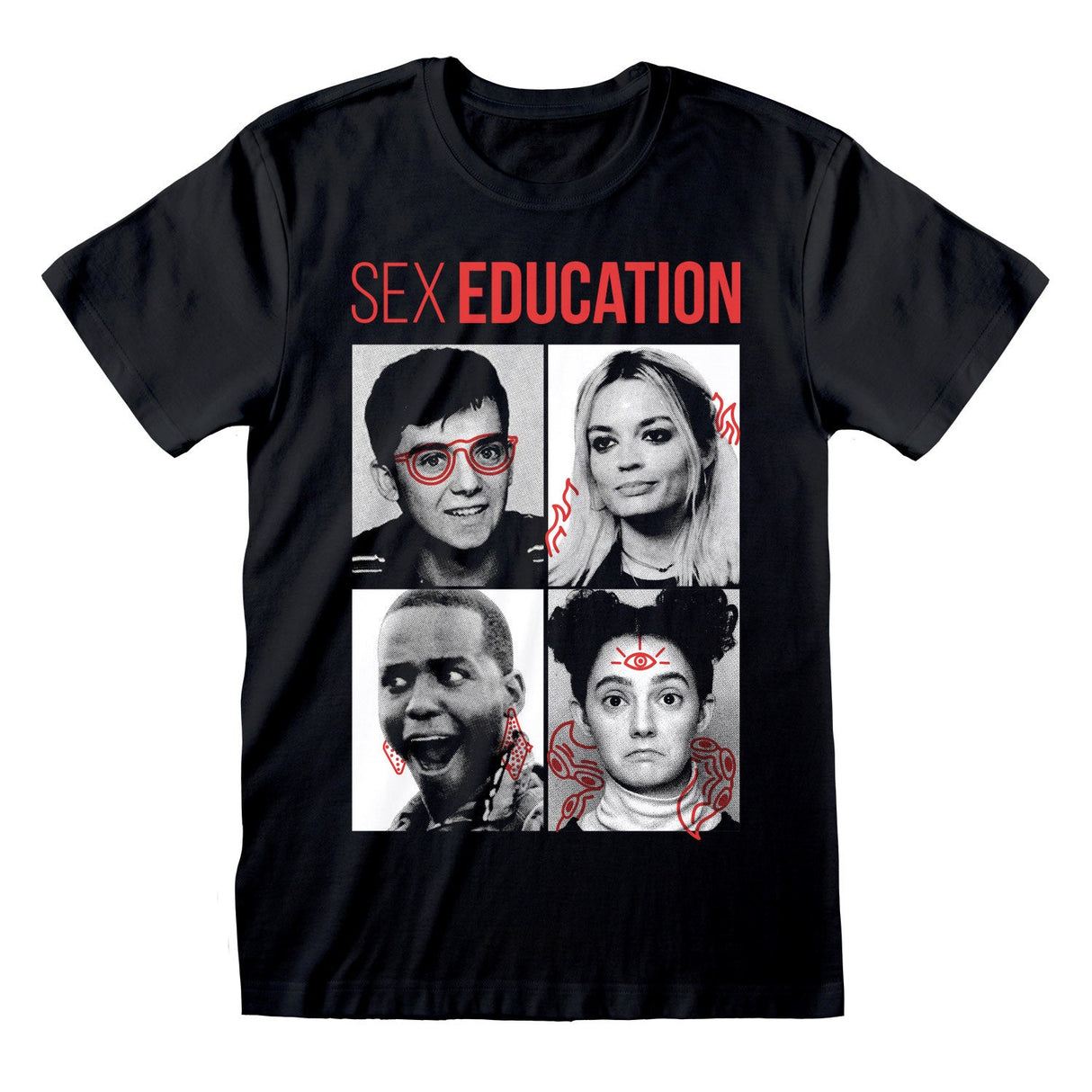 Sex Education Character Pics T-shirt