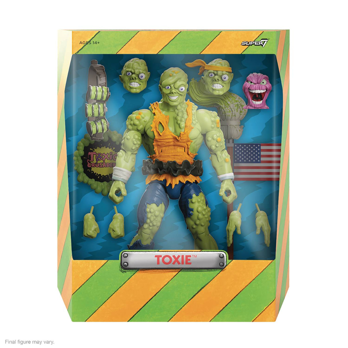 Toxic Crusader Toxie Ultimates Wave 3 Action Figure