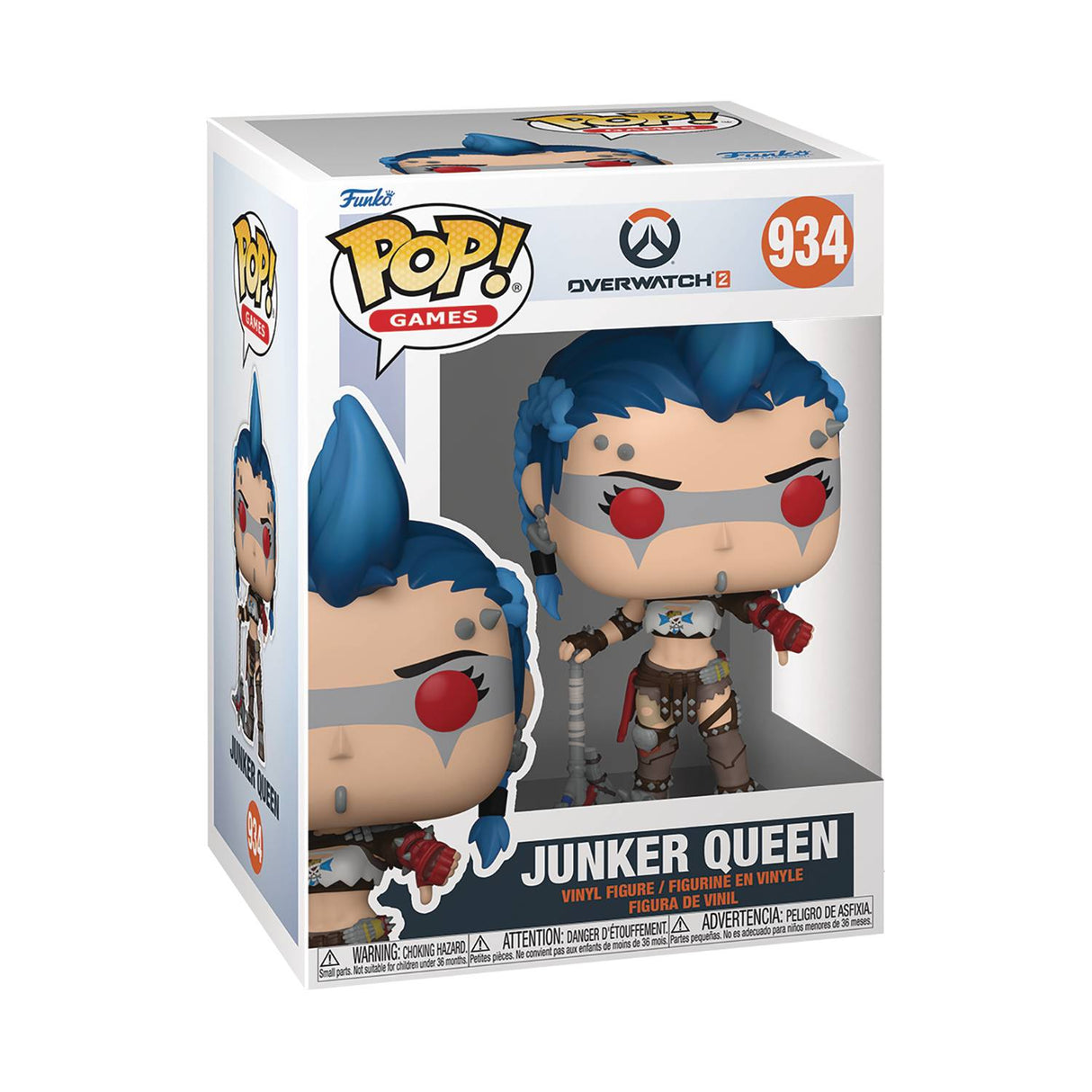 Pop! Games Overwatch 2 Junker Queen Vinyl Figure
