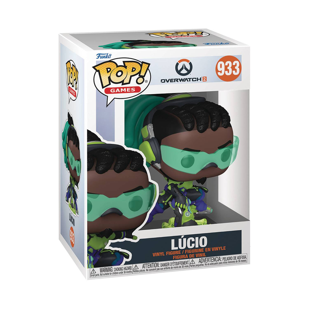 Overwatch 2 Lucio Funko Pop Vinyl Figure