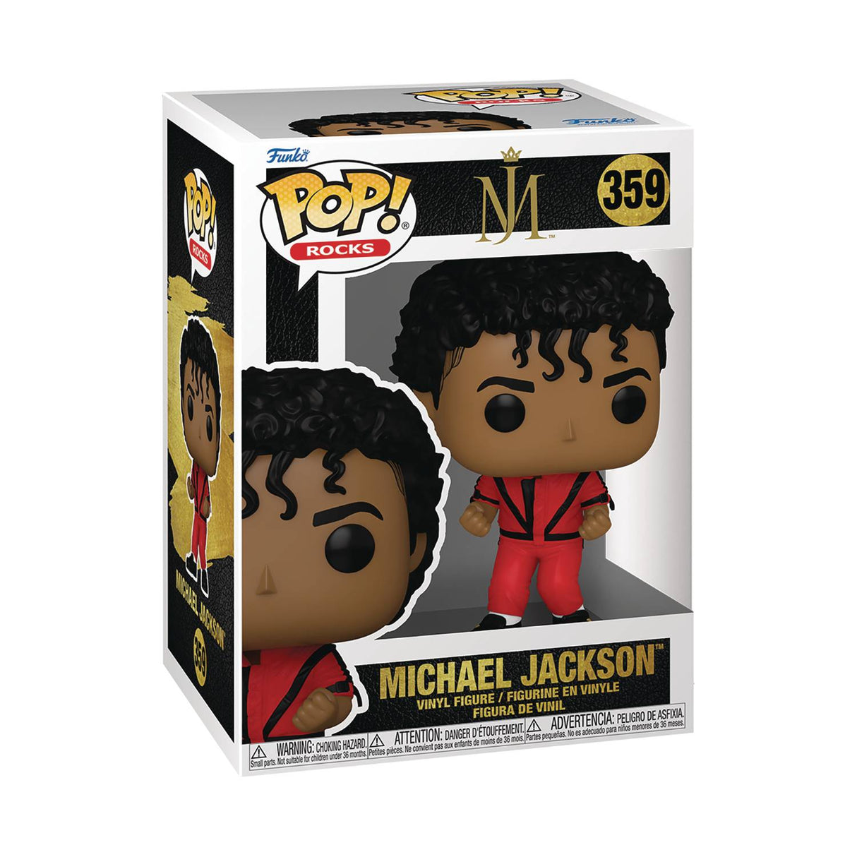 Pop! Rocks Michael Jackson (Thriller) Vinyl Figure