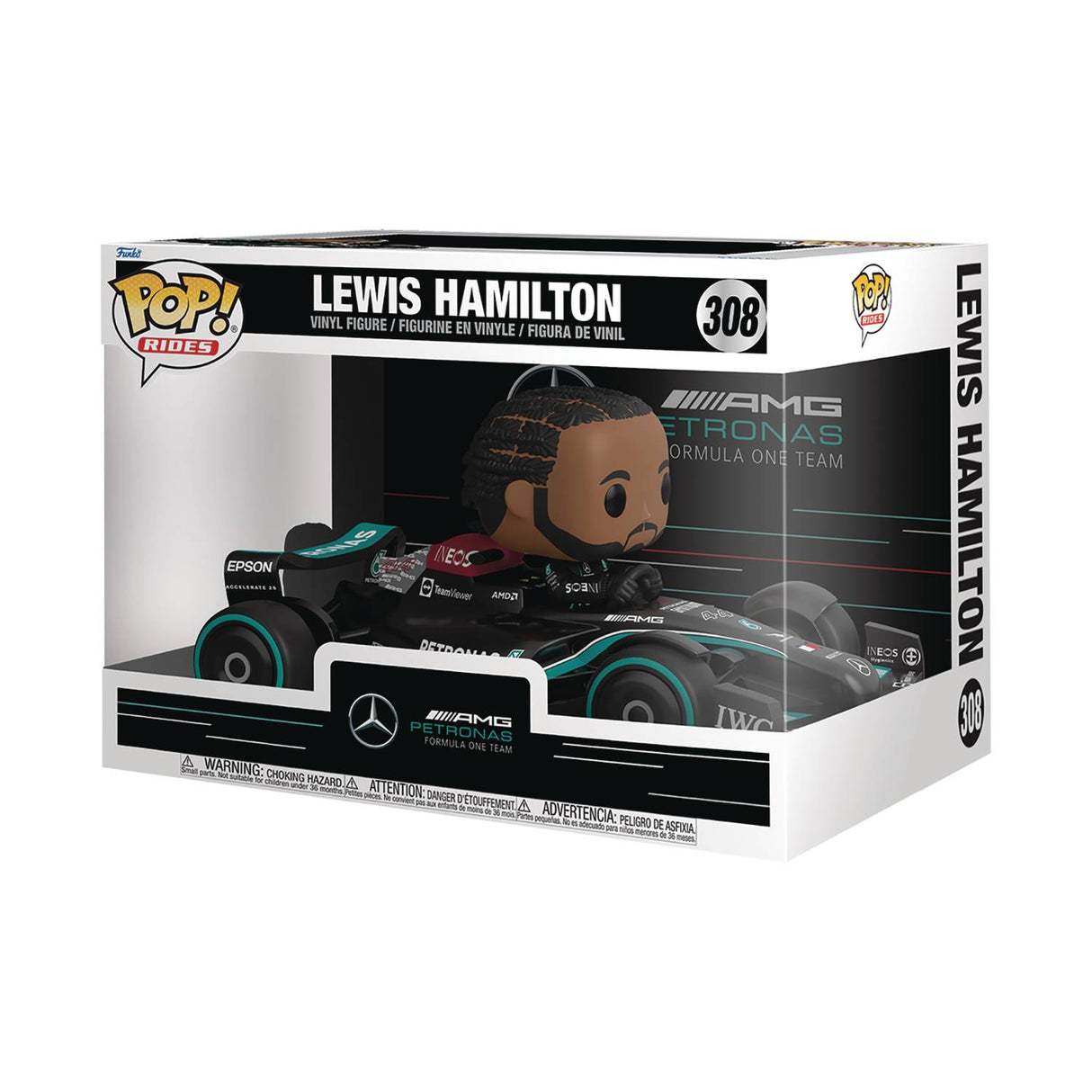Pop! Rides F1 Mercedes Lewis Hamilton Vinyl Figure