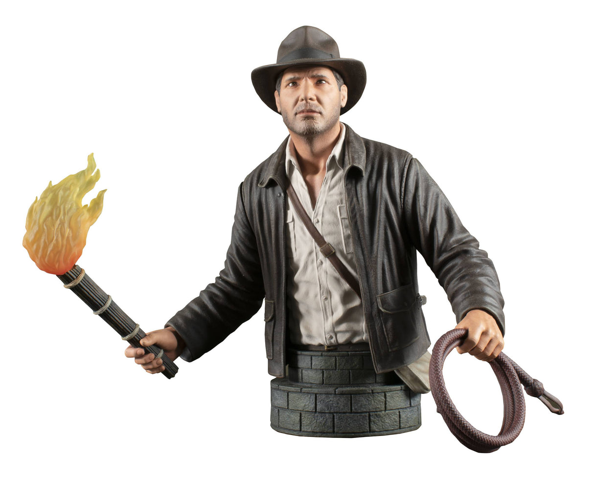 Indiana Jones Raiders Of The Lost Ark Indy 6" Bust Statue