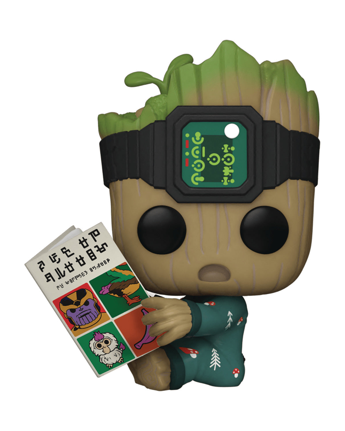 Marvel I Am Groot Groot In Onesie With Book Funko Pop! Vinyl Figure