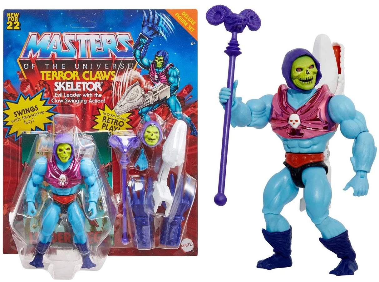 Copy of Masters of the Universe Skeletor Deluxe Terror Claws Origins 200x Action Figure
