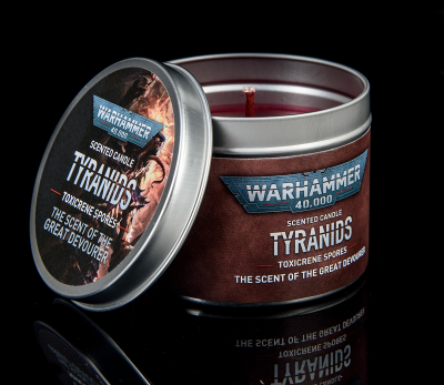 Warhammer 40000: Tyranids Candle