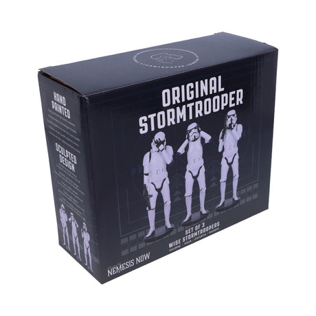 Star Wars Three Wise Stormtroopers Resin Figure 3-Pack
