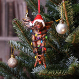 Gremlins Mohawk in Fairy Lights 13.5cm Hanging Ornament