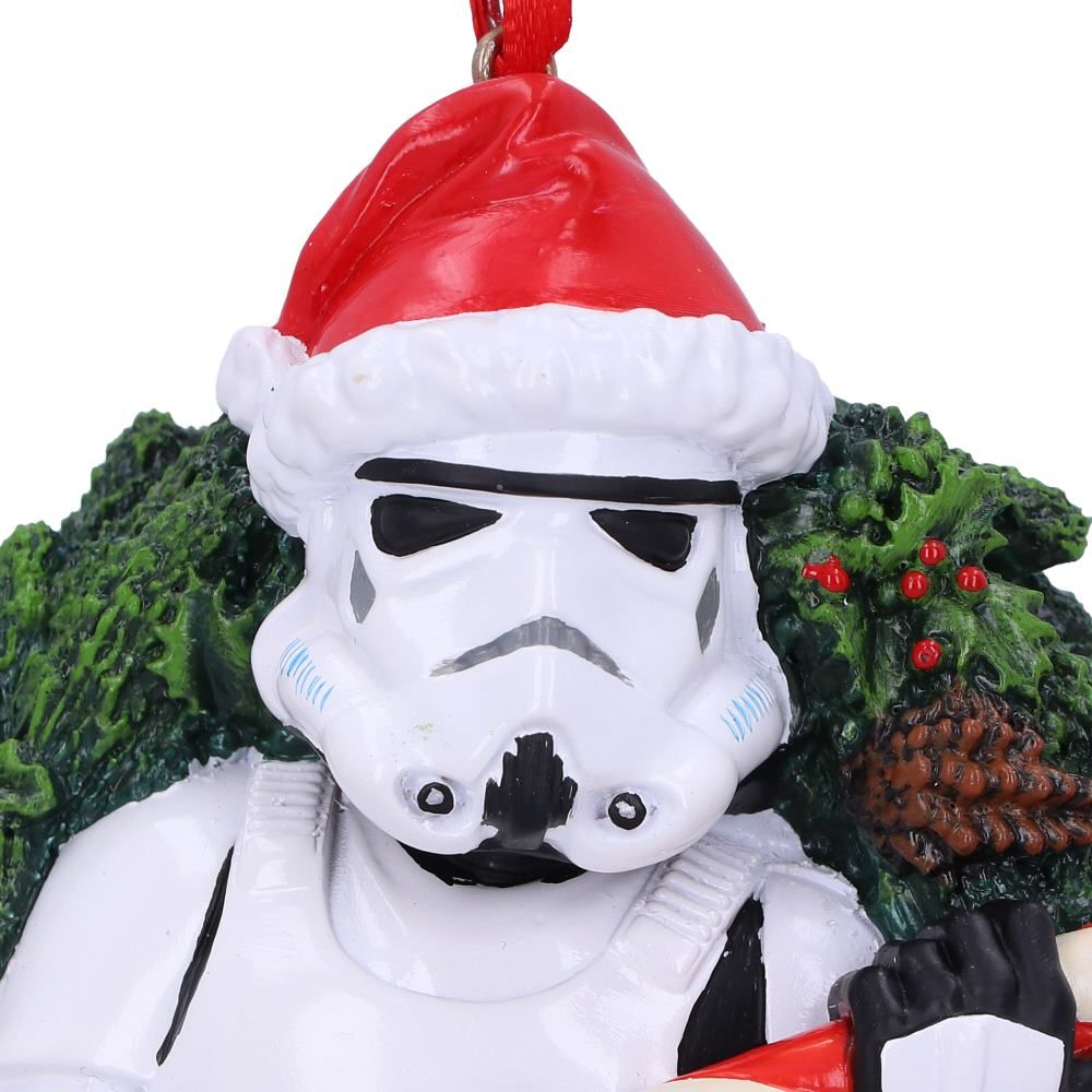 Stormtrooper (Wreath) 9cm Hanging Ornament