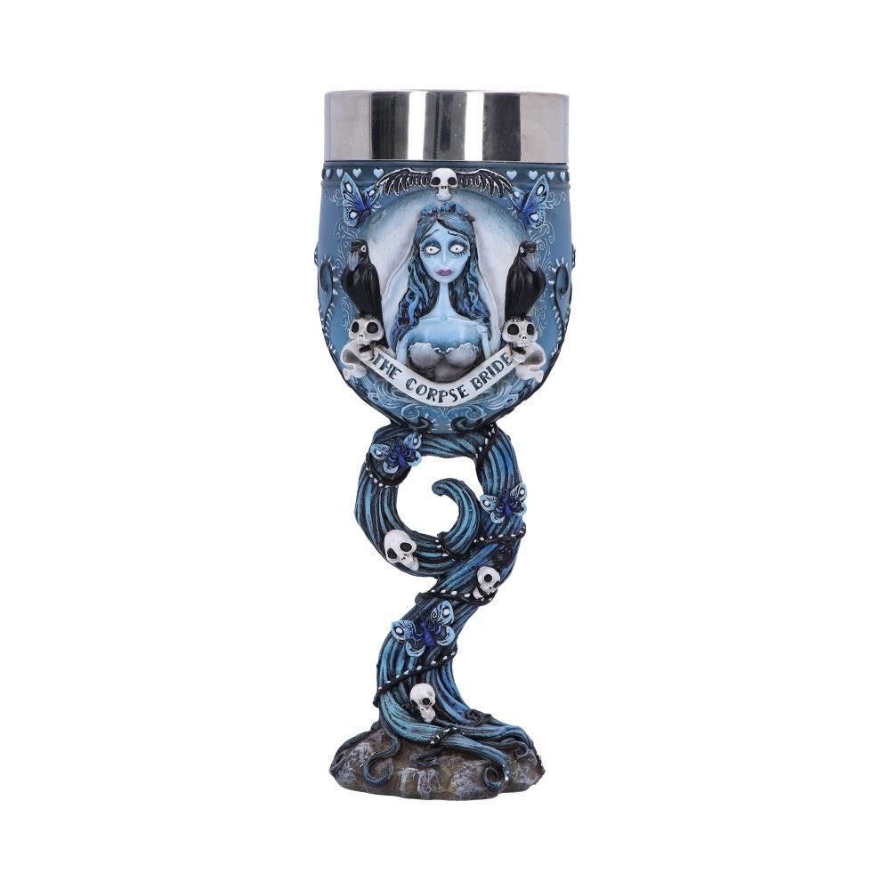 Corpse Bride Emily 20.6cm Goblet by Nemesis Now
