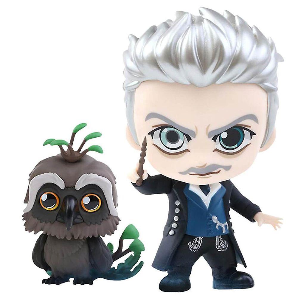 Fantastic Beasts The Crimes Of Grindelwald Cosbaby Figures Gellert Grindelwald & Augurey (2 Pack)