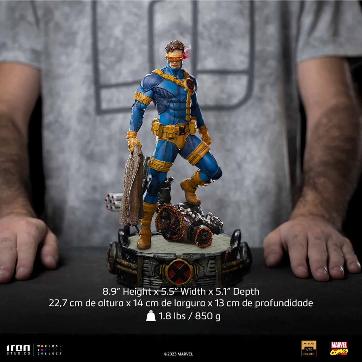 Marvel Cyclops Unleashed Deluxe 1/10 Scale Statue